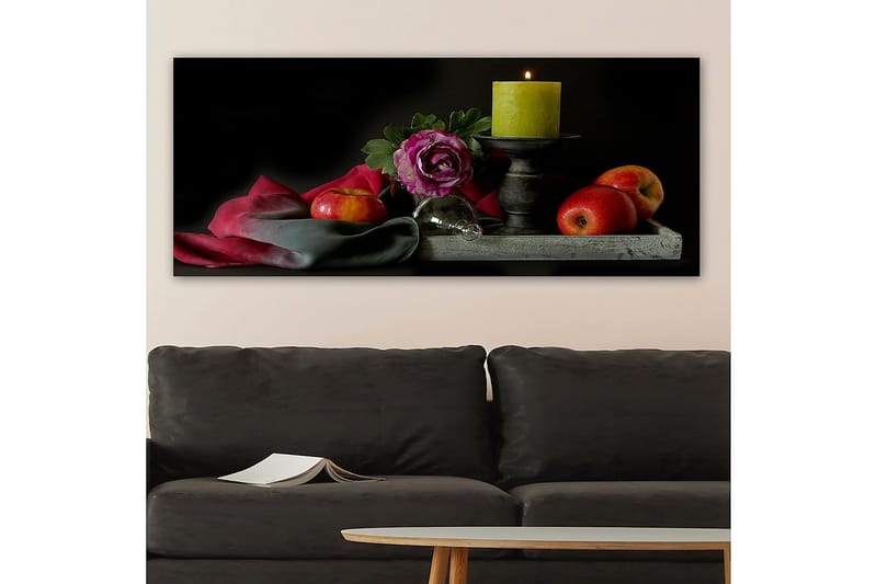 CANVASTAVLA YTY Floral & Botanical Flerfärgad 120x50 cm - Inredning & dekor - Tavlor & konst - Canvastavla