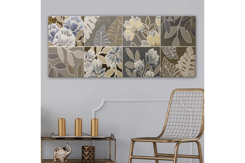CANVASTAVLA YTY Floral & Botanical Flerfärgad 120x50 cm - Inredning & dekor - Tavlor & konst - Canvastavla