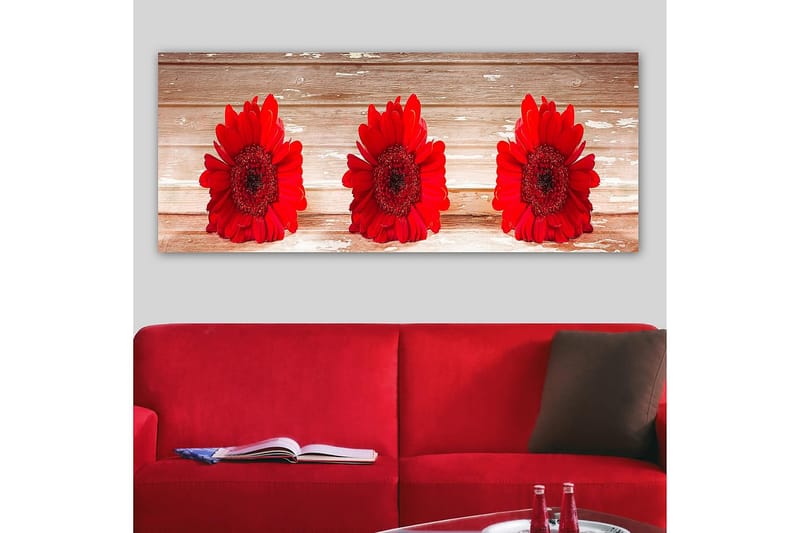 CANVASTAVLA YTY Floral & Botanical Flerfärgad 120x50 cm - Inredning & dekor - Tavlor & konst - Canvastavla