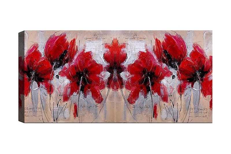 CANVASTAVLA YTY Floral & Botanical Flerfärgad 120x50 cm - Inredning & dekor - Tavlor & konst - Canvastavla