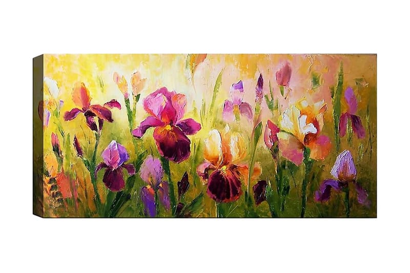 CANVASTAVLA YTY Floral & Botanical Flerfärgad 120x50 cm - Inredning & dekor - Tavlor & konst - Canvastavla