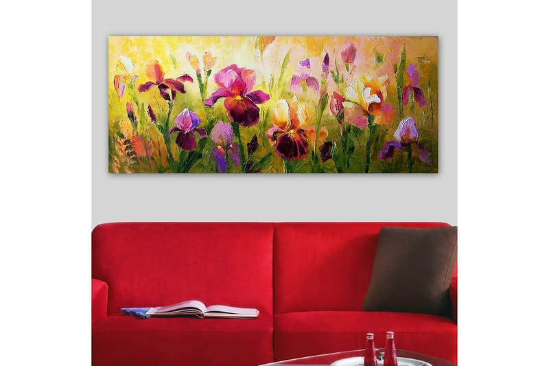 CANVASTAVLA YTY Floral & Botanical Flerfärgad 120x50 cm - Inredning & dekor - Tavlor & konst - Canvastavla