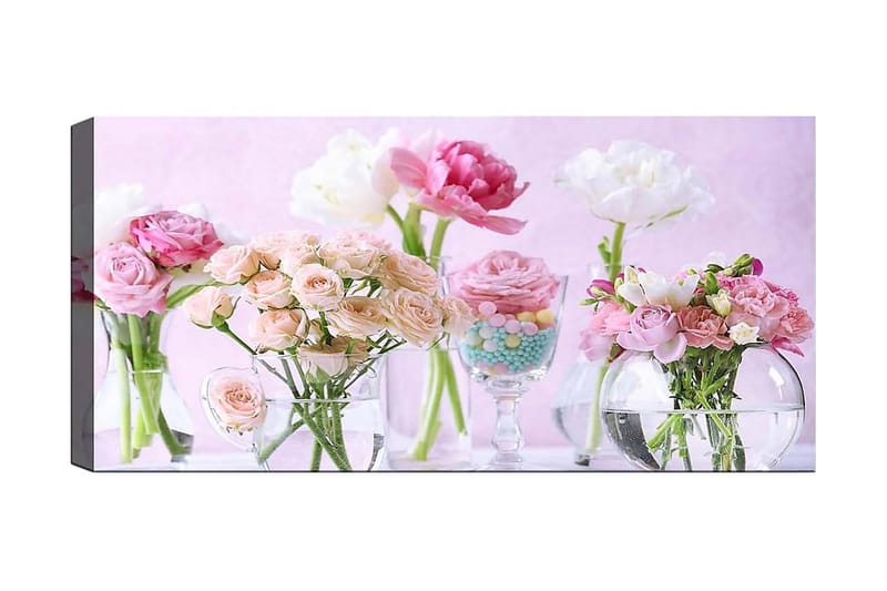 CANVASTAVLA YTY Floral & Botanical Flerfärgad 120x50 cm - Inredning & dekor - Tavlor & konst - Canvastavla