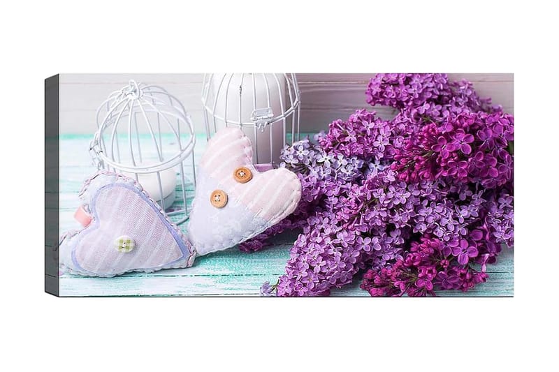 CANVASTAVLA YTY Floral & Botanical Flerfärgad 120x50 cm - Inredning & dekor - Tavlor & konst - Canvastavla