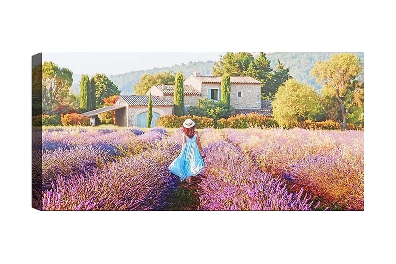 CANVASTAVLA YTY Floral & Botanical Flerfärgad 120x50 cm - Inredning & dekor - Tavlor & konst - Canvastavla