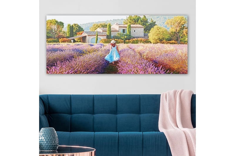 CANVASTAVLA YTY Floral & Botanical Flerfärgad 120x50 cm - Inredning & dekor - Tavlor & konst - Canvastavla