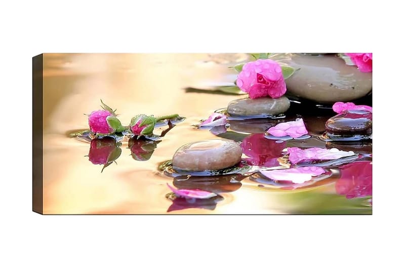 CANVASTAVLA YTY Floral & Botanical Flerfärgad 120x50 cm - Inredning & dekor - Tavlor & konst - Canvastavla