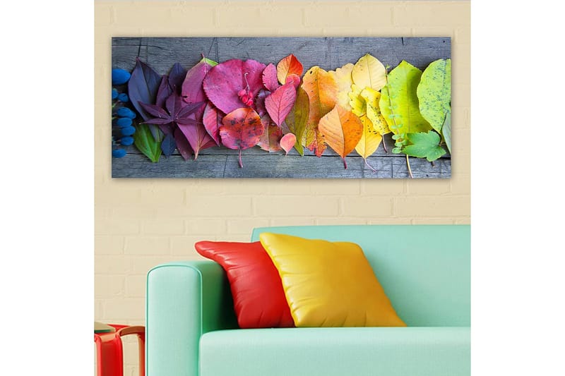 CANVASTAVLA YTY Floral & Botanical Flerfärgad 120x50 cm - Inredning & dekor - Tavlor & konst - Canvastavla