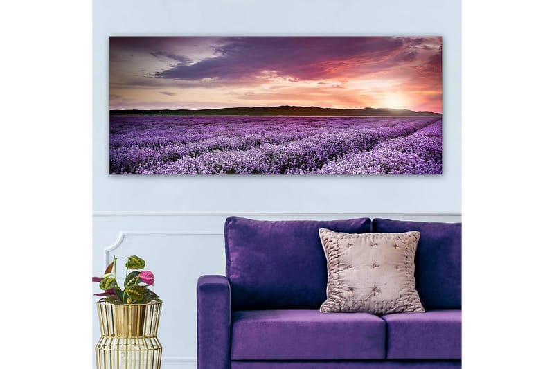 CANVASTAVLA YTY Floral & Botanical Flerfärgad 120x50 cm - Inredning & dekor - Tavlor & konst - Canvastavla