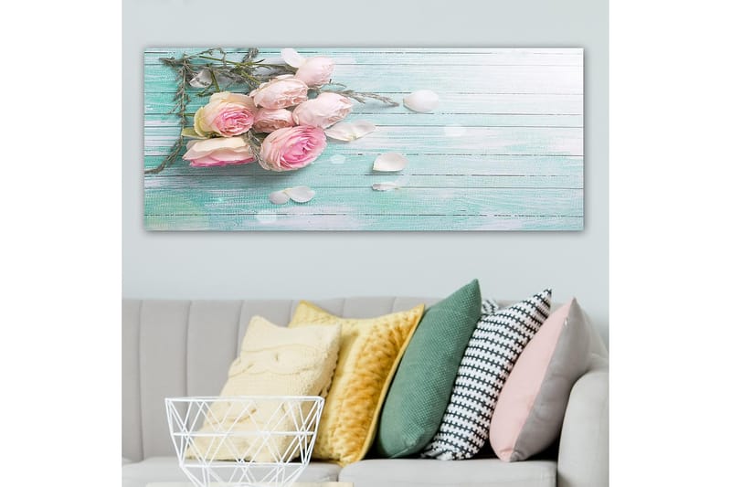 CANVASTAVLA YTY Floral & Botanical Flerfärgad 120x50 cm - Inredning & dekor - Tavlor & konst - Canvastavla