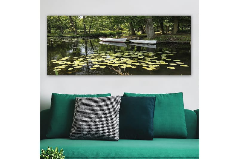 CANVASTAVLA YTY Floral & Botanical Flerfärgad 120x50 cm - Inredning & dekor - Tavlor & konst - Canvastavla