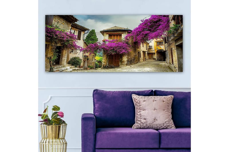 CANVASTAVLA YTY Floral & Botanical Flerfärgad 120x50 cm - Inredning & dekor - Tavlor & konst - Canvastavla