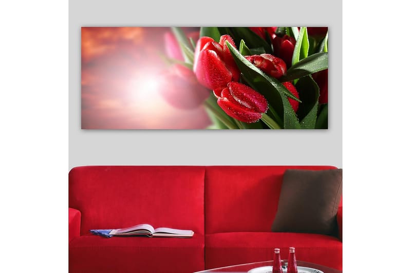 CANVASTAVLA YTY Floral & Botanical Flerfärgad 120x50 cm - Inredning & dekor - Tavlor & konst - Canvastavla