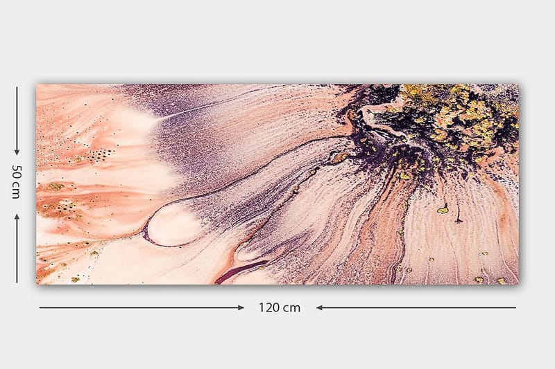 CANVASTAVLA YTY Floral & Botanical Flerfärgad 120x50 cm - Inredning & dekor - Tavlor & konst - Canvastavla