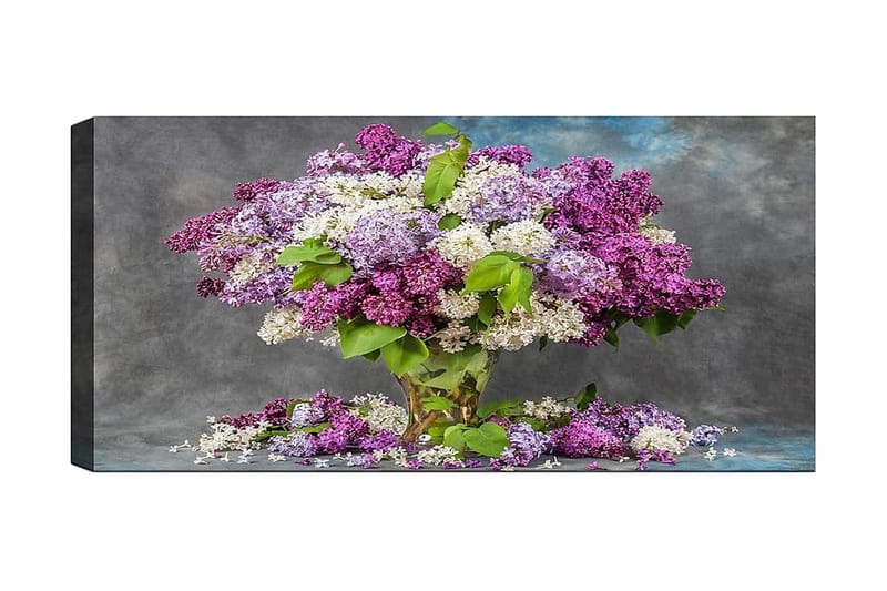 CANVASTAVLA YTY Floral & Botanical Flerfärgad 120x50 cm - Inredning & dekor - Tavlor & konst - Canvastavla
