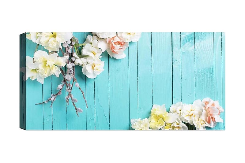 CANVASTAVLA YTY Floral & Botanical Flerfärgad 120x50 cm - Inredning & dekor - Tavlor & konst - Canvastavla