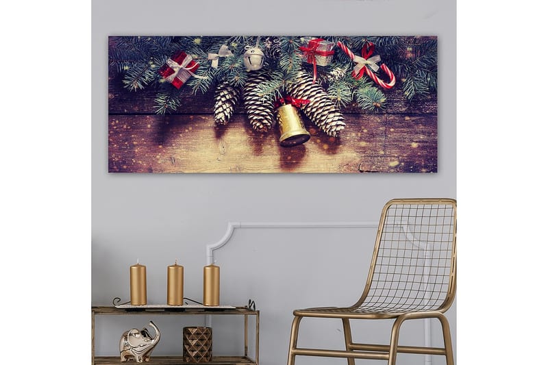 CANVASTAVLA YTY Floral & Botanical Flerfärgad 120x50 cm - Inredning & dekor - Tavlor & konst - Canvastavla