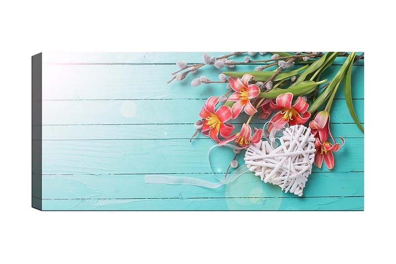 CANVASTAVLA YTY Floral & Botanical Flerfärgad 120x50 cm
