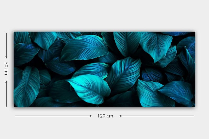 CANVASTAVLA YTY Floral & Botanical Flerfärgad 120x50 cm - Inredning & dekor - Tavlor & konst - Canvastavla
