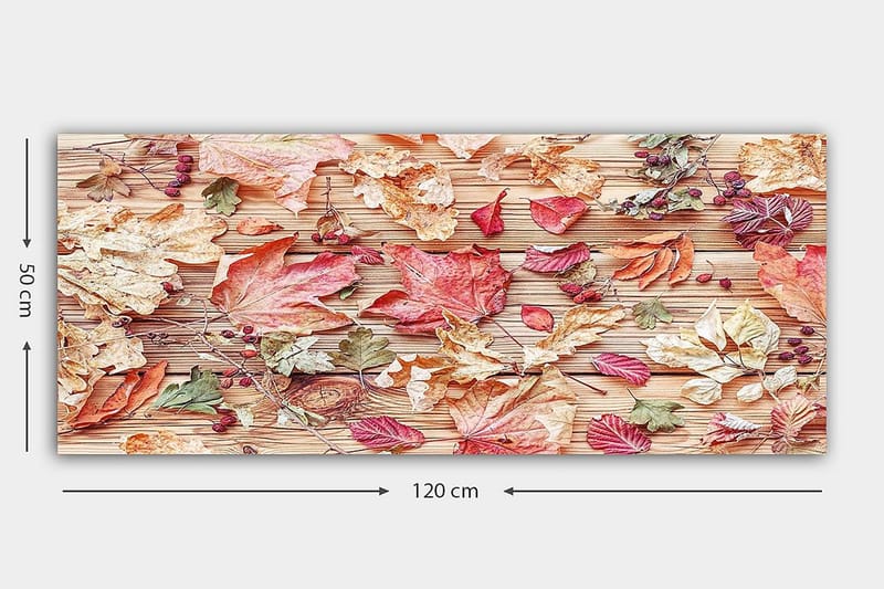 CANVASTAVLA YTY Floral & Botanical Flerfärgad 120x50 cm - Inredning & dekor - Tavlor & konst - Canvastavla