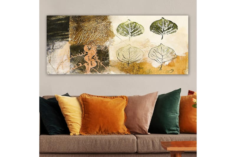 CANVASTAVLA YTY Floral & Botanical Flerfärgad 120x50 cm - Inredning & dekor - Tavlor & konst - Canvastavla