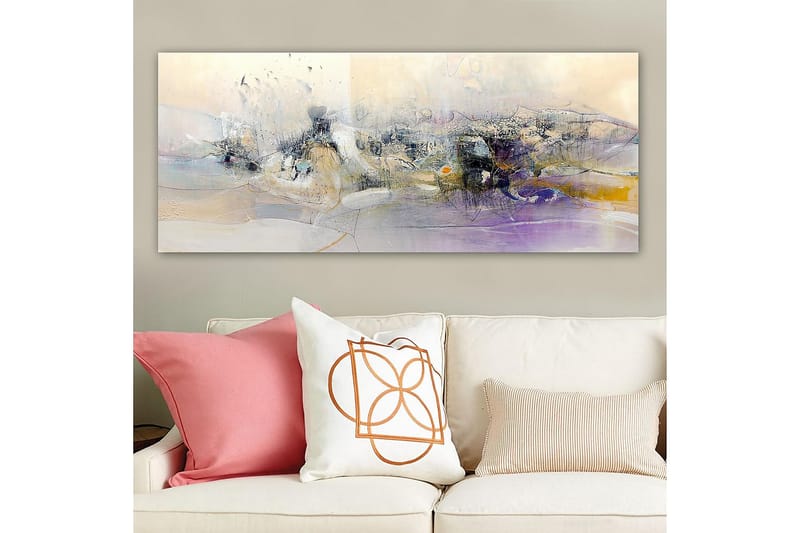 CANVASTAVLA YTY Floral & Botanical Flerfärgad 120x50 cm - Inredning & dekor - Tavlor & konst - Canvastavla
