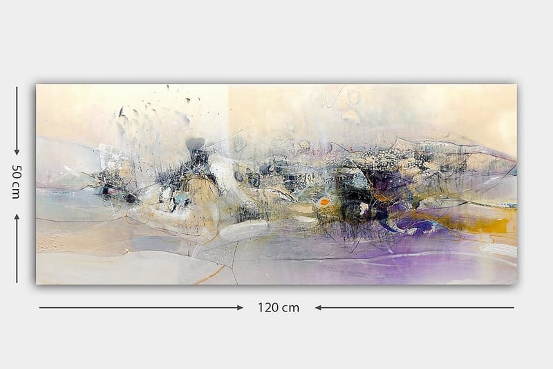 CANVASTAVLA YTY Floral & Botanical Flerfärgad 120x50 cm - Inredning & dekor - Tavlor & konst - Canvastavla