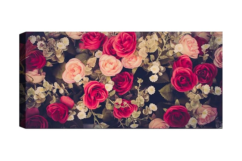 CANVASTAVLA YTY Floral & Botanical Flerfärgad 120x50 cm