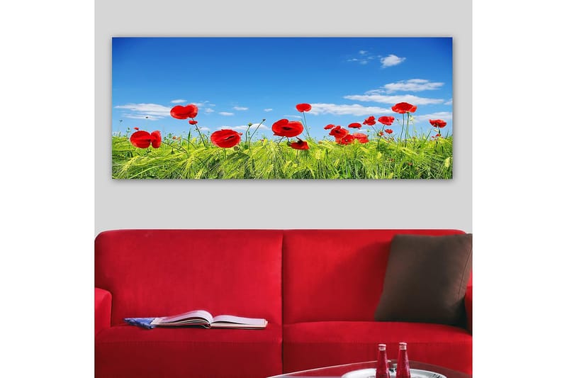 CANVASTAVLA YTY Floral & Botanical Flerfärgad 120x50 cm - Inredning & dekor - Tavlor & konst - Canvastavla