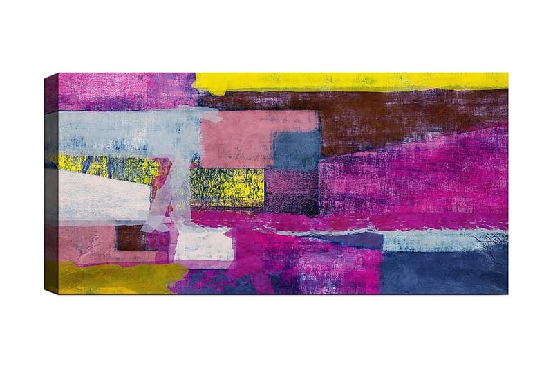 CANVASTAVLA YTY Floral & Botanical Flerfärgad 120x50 cm - Inredning & dekor - Tavlor & konst - Canvastavla