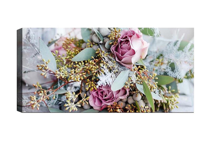 CANVASTAVLA YTY Floral & Botanical Flerfärgad 120x50 cm - Inredning & dekor - Tavlor & konst - Canvastavla
