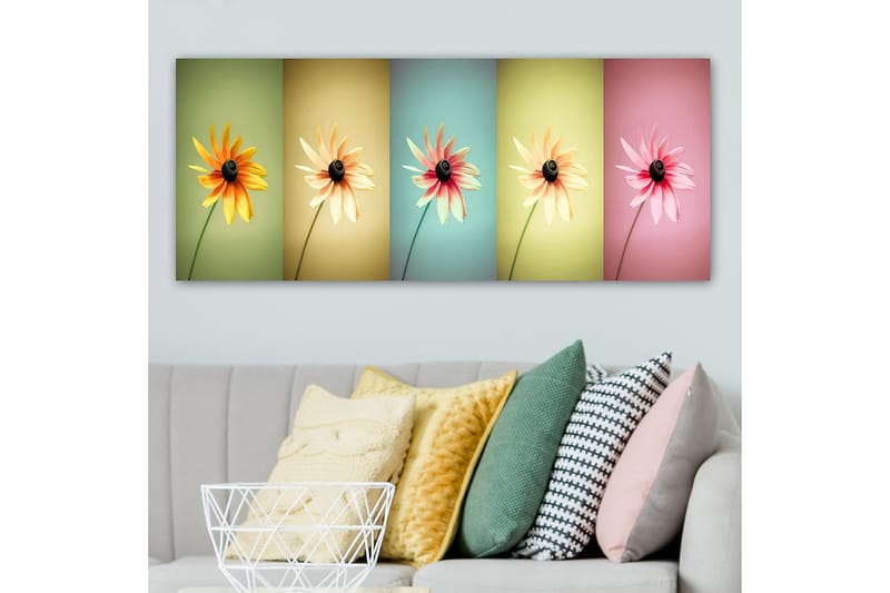 CANVASTAVLA YTY Floral & Botanical Flerfärgad 120x50 cm - Inredning & dekor - Tavlor & konst - Canvastavla