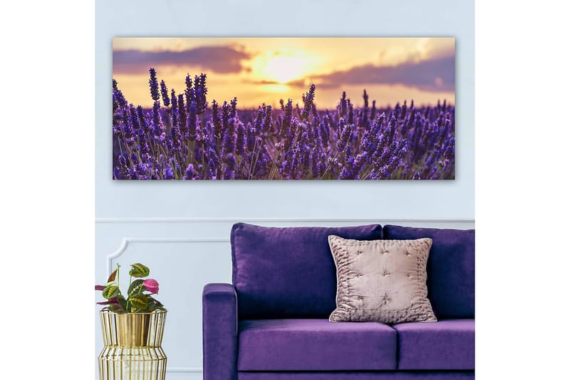 CANVASTAVLA YTY Floral & Botanical Flerfärgad 120x50 cm - Inredning & dekor - Tavlor & konst - Canvastavla