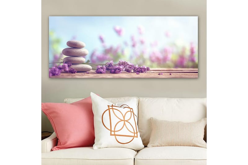 CANVASTAVLA YTY Floral & Botanical Flerfärgad 120x50 cm - Inredning & dekor - Tavlor & konst - Canvastavla