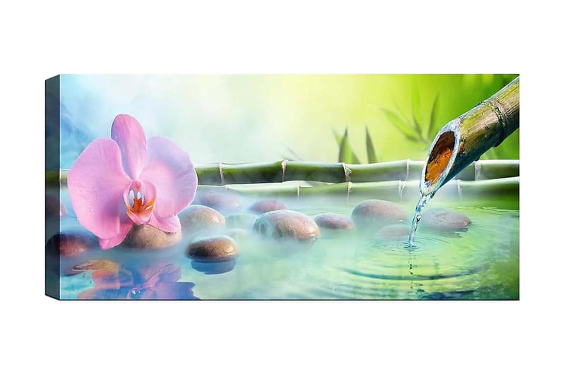 CANVASTAVLA YTY Floral & Botanical Flerfärgad 120x50 cm - Inredning & dekor - Tavlor & konst - Canvastavla