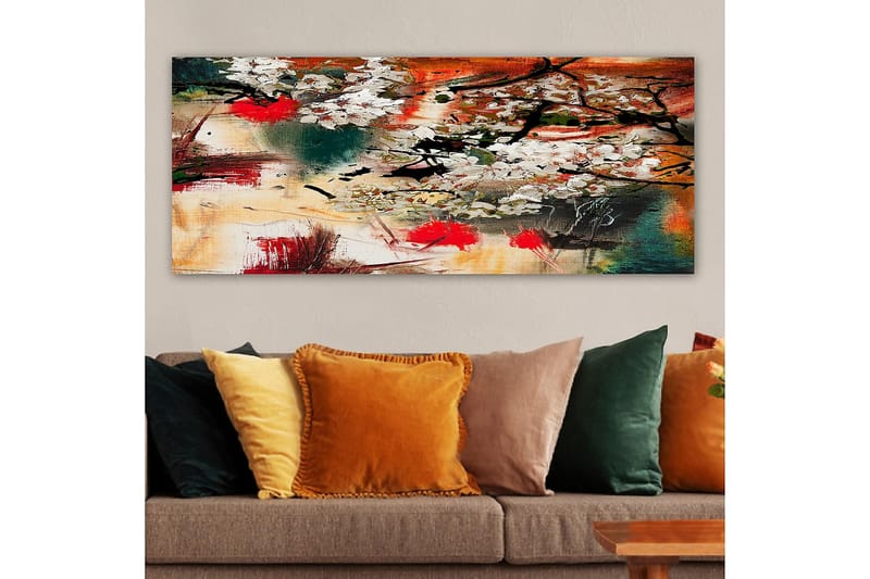 CANVASTAVLA YTY Floral & Botanical Flerfärgad 120x50 cm - Inredning & dekor - Tavlor & konst - Canvastavla