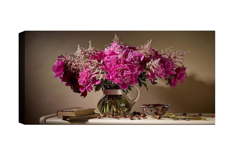 CANVASTAVLA YTY Floral & Botanical Flerfärgad 120x50 cm