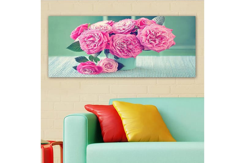 CANVASTAVLA YTY Floral & Botanical Flerfärgad 120x50 cm - Inredning & dekor - Tavlor & konst - Canvastavla