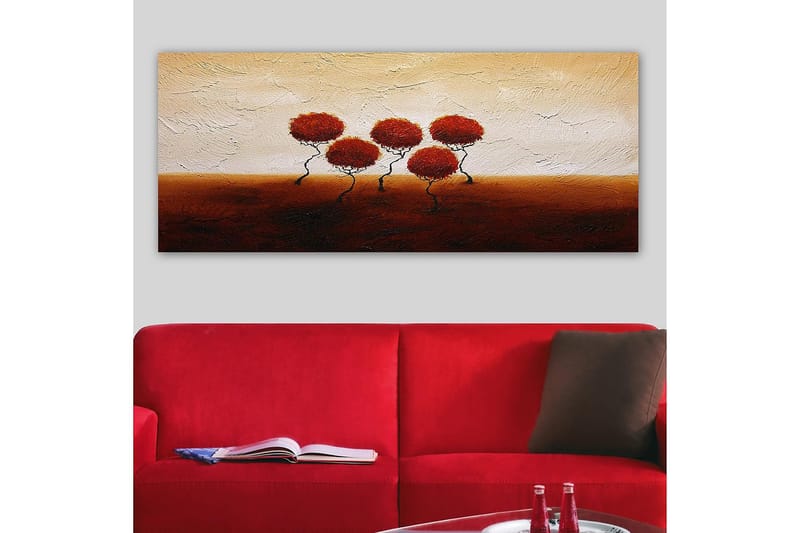 CANVASTAVLA YTY Floral & Botanical Flerfärgad 120x50 cm - Inredning & dekor - Tavlor & konst - Canvastavla