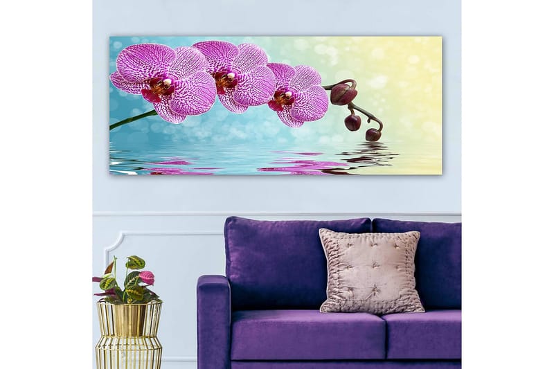 CANVASTAVLA YTY Floral & Botanical Flerfärgad 120x50 cm - Canvastavla