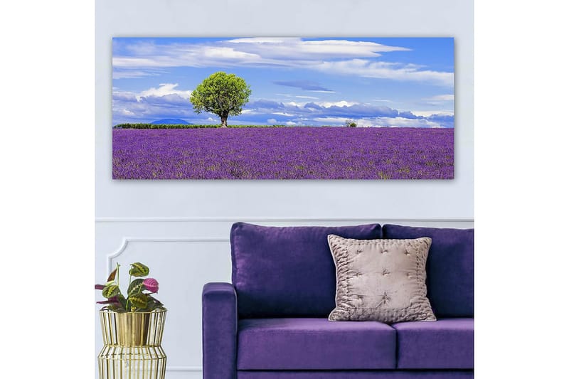 CANVASTAVLA YTY Floral & Botanical Flerfärgad 120x50 cm - Inredning & dekor - Tavlor & konst - Canvastavla