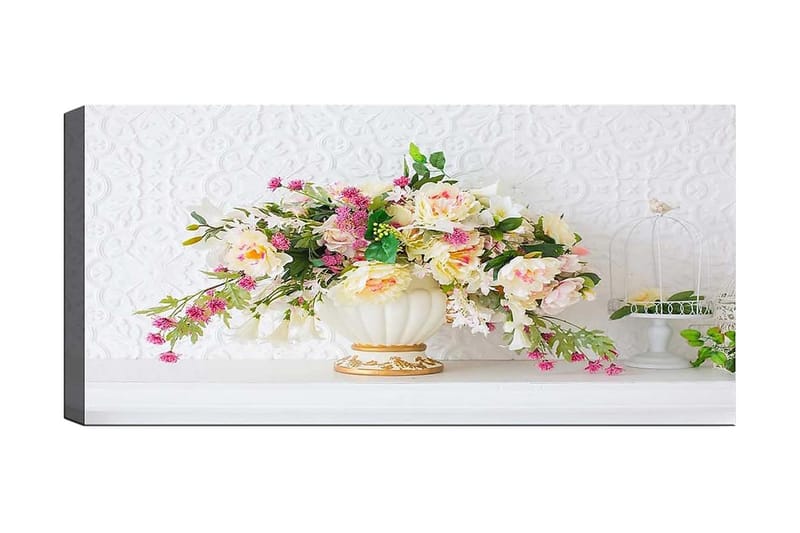 CANVASTAVLA YTY Floral & Botanical Flerfärgad 120x50 cm - Inredning & dekor - Tavlor & konst - Canvastavla