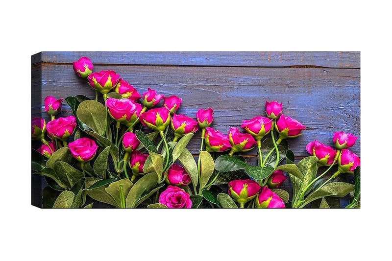 CANVASTAVLA YTY Floral & Botanical Flerfärgad 120x50 cm - Inredning & dekor - Tavlor & konst - Canvastavla