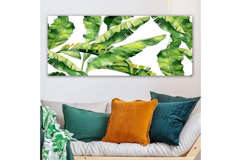 CANVASTAVLA YTY Floral & Botanical Flerfärgad 120x50 cm - Inredning & dekor - Tavlor & konst - Canvastavla