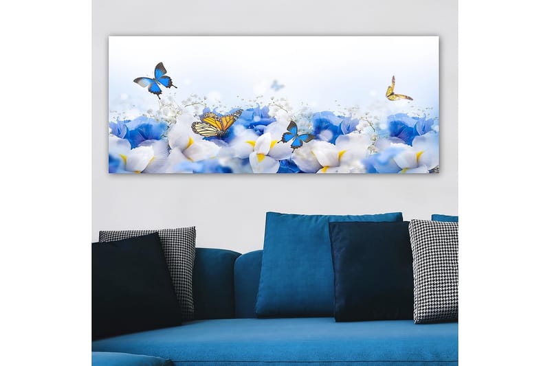 CANVASTAVLA YTY Floral & Botanical Flerfärgad 120x50 cm - Inredning & dekor - Tavlor & konst - Canvastavla