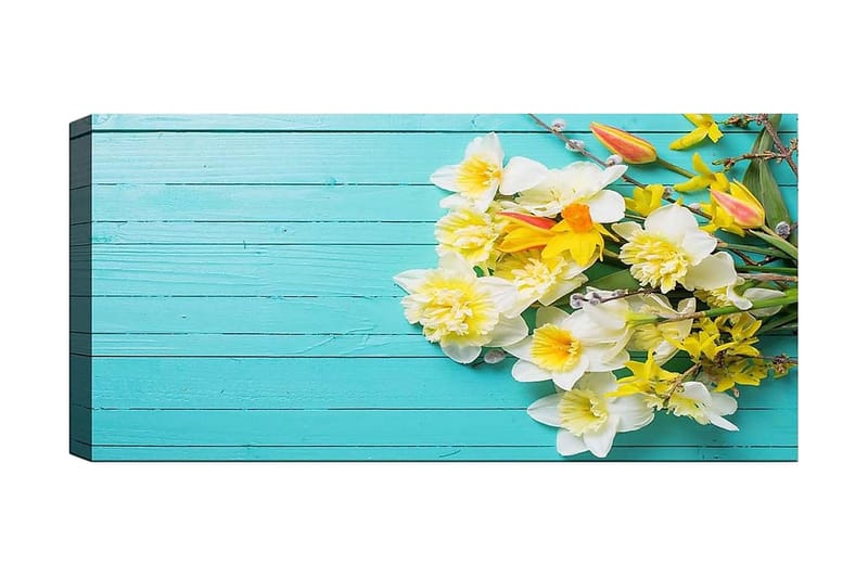 CANVASTAVLA YTY Floral & Botanical Flerfärgad 120x50 cm