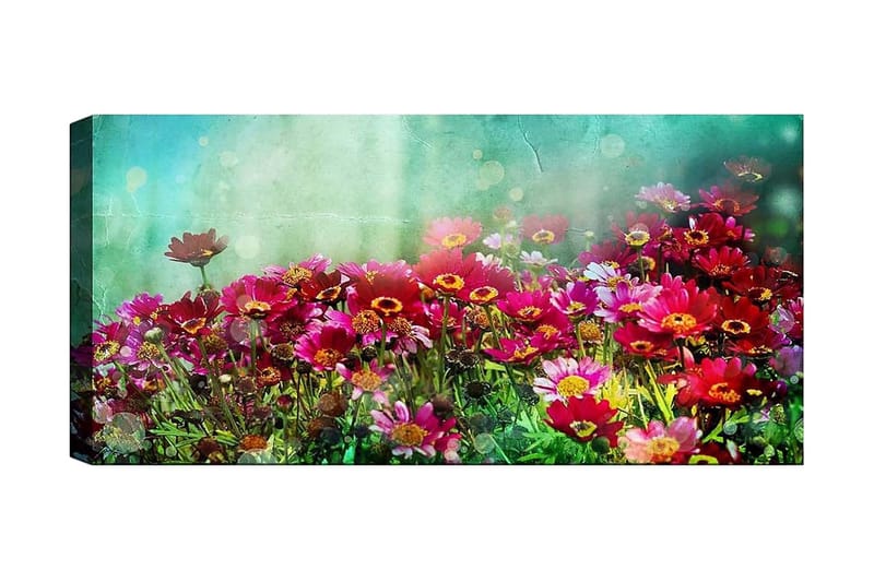 CANVASTAVLA YTY Floral & Botanical Flerfärgad 120x50 cm - Inredning & dekor - Tavlor & konst - Canvastavla