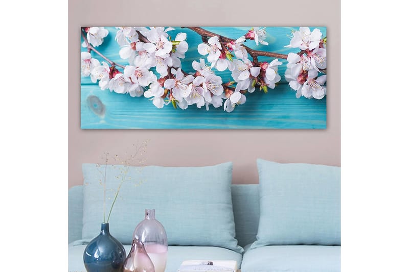 CANVASTAVLA YTY Floral & Botanical Flerfärgad 120x50 cm - Inredning & dekor - Tavlor & konst - Canvastavla
