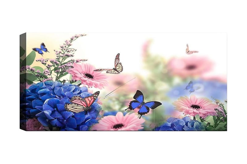CANVASTAVLA YTY Floral & Botanical Flerfärgad 120x50 cm - Inredning & dekor - Tavlor & konst - Canvastavla