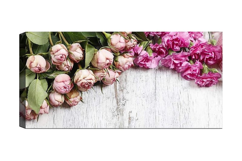 CANVASTAVLA YTY Floral & Botanical Flerfärgad 120x50 cm - Inredning & dekor - Tavlor & konst - Canvastavla